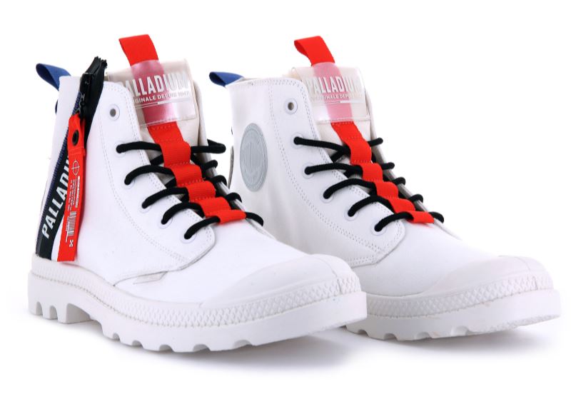 Palladium Pampa Hi Ticket To Earth Čizme Muške Bijele | gwaqMIzp