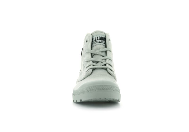 Palladium Pampa Hi Twill Čizme S Ortopedskom Petom Ženske Smeđe | 8Ztief23