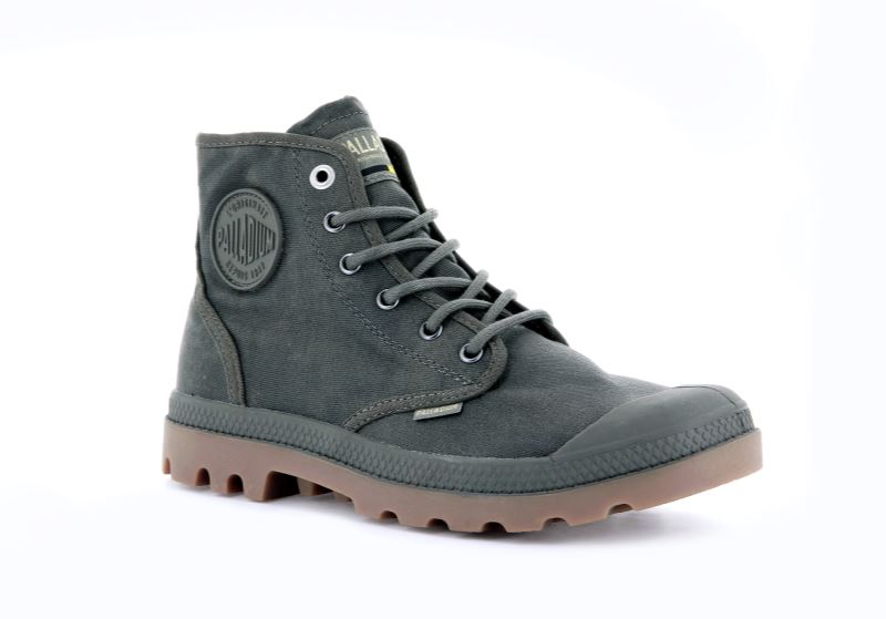 Palladium Pampa Hi Wax Čizme Muške Smeđe | z2KZUN52