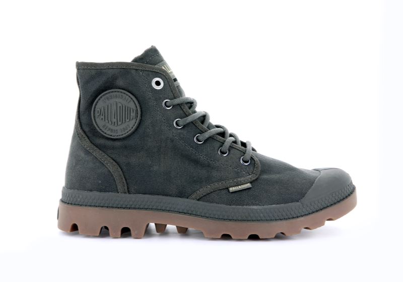 Palladium Pampa Hi Wax Čizme Muške Smeđe | z2KZUN52