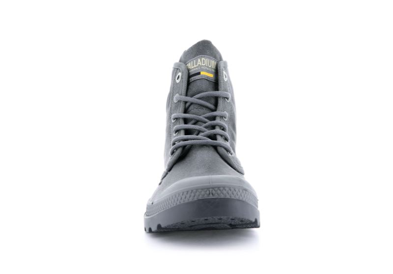 Palladium Pampa Hi Wax Čizme Muške Tamno Sive | fNPckwEe