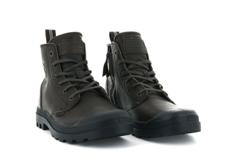 Palladium Pampa Hi Zip Lth Ess Čizme Muške Crne | 6yhBJXUl