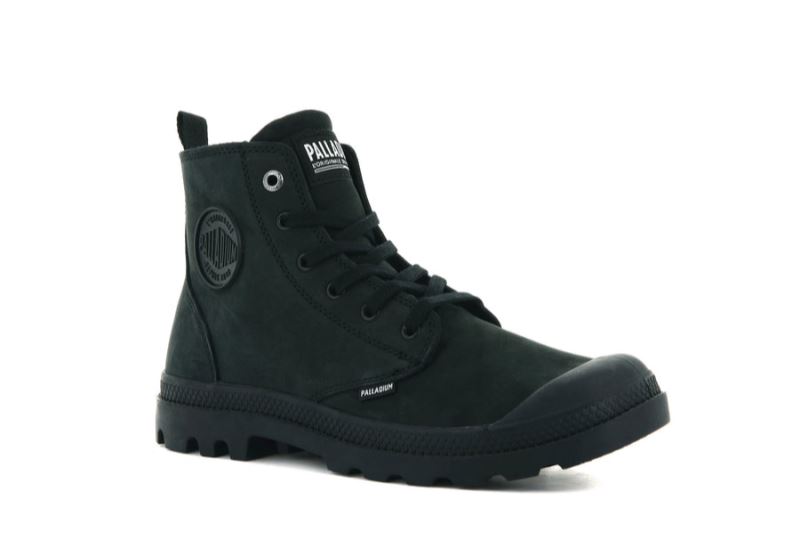 Palladium Pampa Hi Zip Nbk Čizme Muške Crne Crne | MXko8EzK