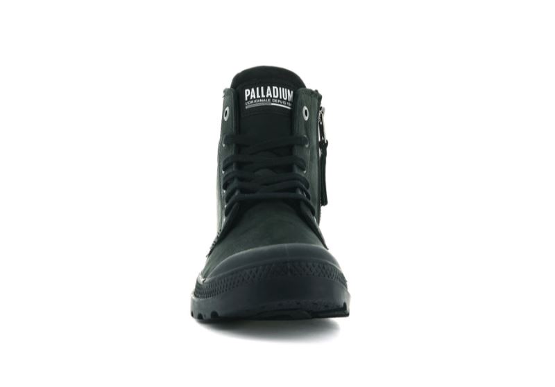 Palladium Pampa Hi Zip Nbk Čizme Muške Crne Crne | MXko8EzK