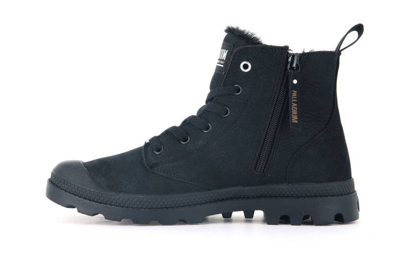 Palladium Pampa Hi Zip Wl Zimske Čizme Muške Crne | 7XpvYafK