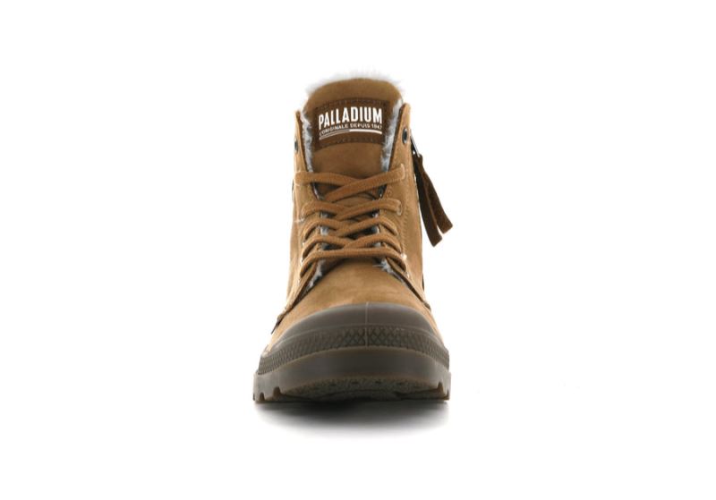 Palladium Pampa Hi Zip Wl Zimske Čizme Muške Smeđe | PLrIbZmY