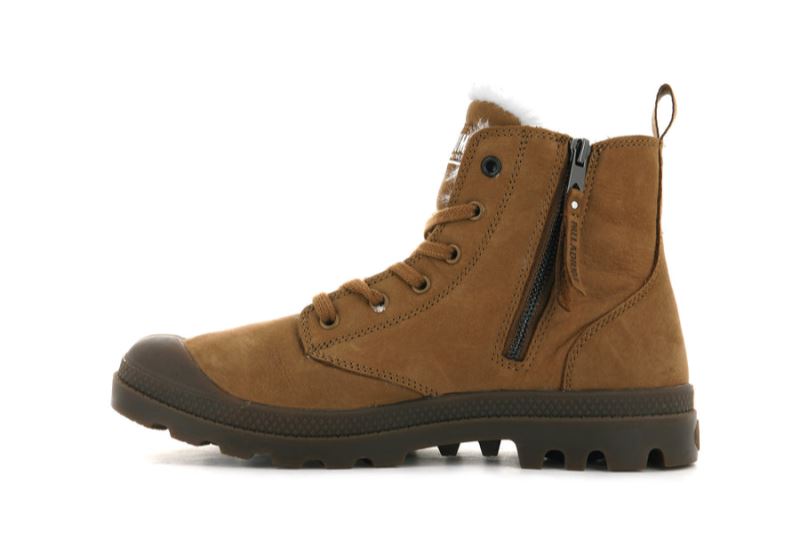 Palladium Pampa Hi Zip Wl Zimske Čizme Muške Smeđe | PLrIbZmY