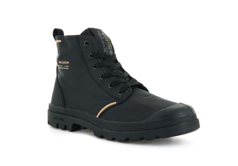 Palladium Pampa Lite+ Recycle Wp+ Planinarske Cipele Muške Crne Crne | 6yisYOJQ