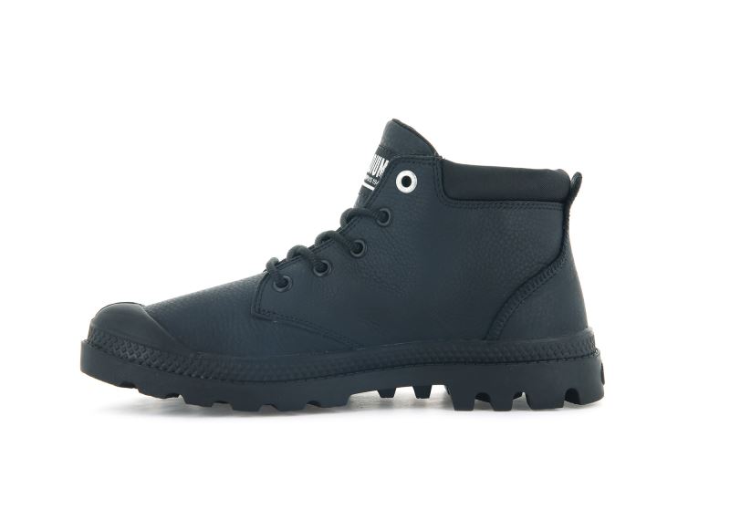 Palladium Pampa Low Cuff Sl Čizme Ženske Crne Crne | evL2QaH0