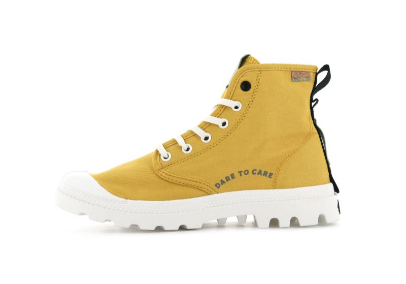 Palladium Pampa Organic Metro Čizme Muške Boje Senfa | 2f6NdWge