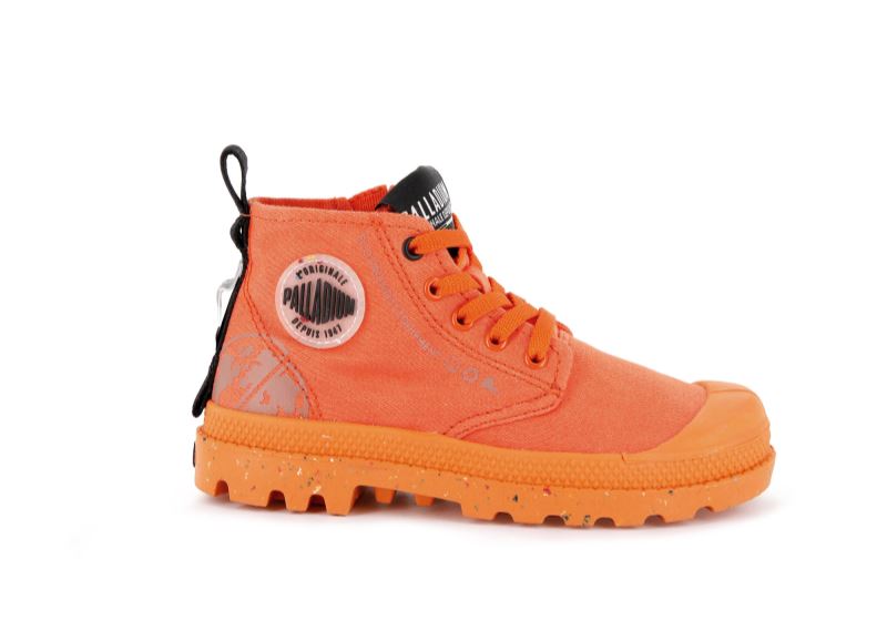 Palladium Pampa Organic Čizme Dječje Crvene | oanEIZ8n