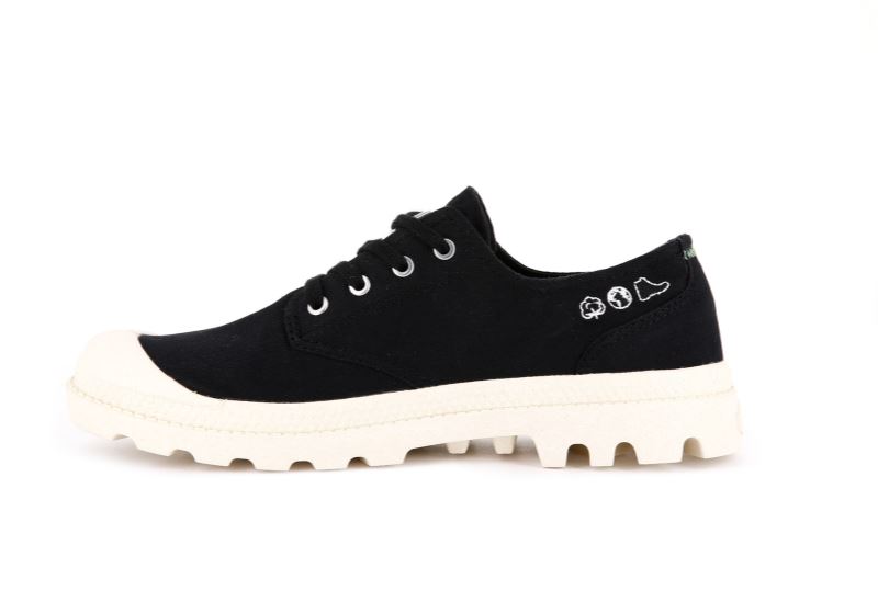 Palladium Pampa Oxford Organic Ii Cipele Sa Platformom Muške Crne | GJSsCU1o