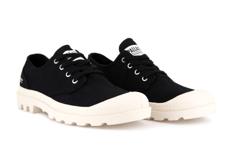 Palladium Pampa Oxford Organic Ii Cipele Sa Platformom Muške Crne | GJSsCU1o