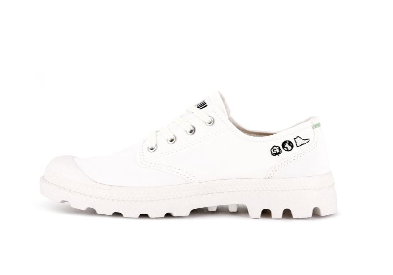 Palladium Pampa Oxford Organic Ii Cipele Sa Platformom Muške Bijele | KGya4ojC