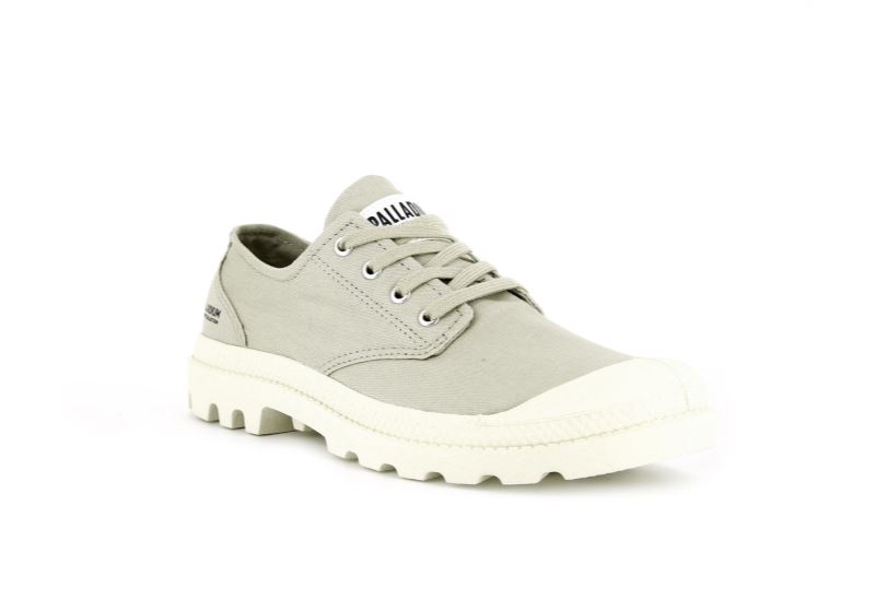 Palladium Pampa Oxford Organic Ii Cipele Sa Platformom Muške Svijetlo Zelene | ZAZltWU3