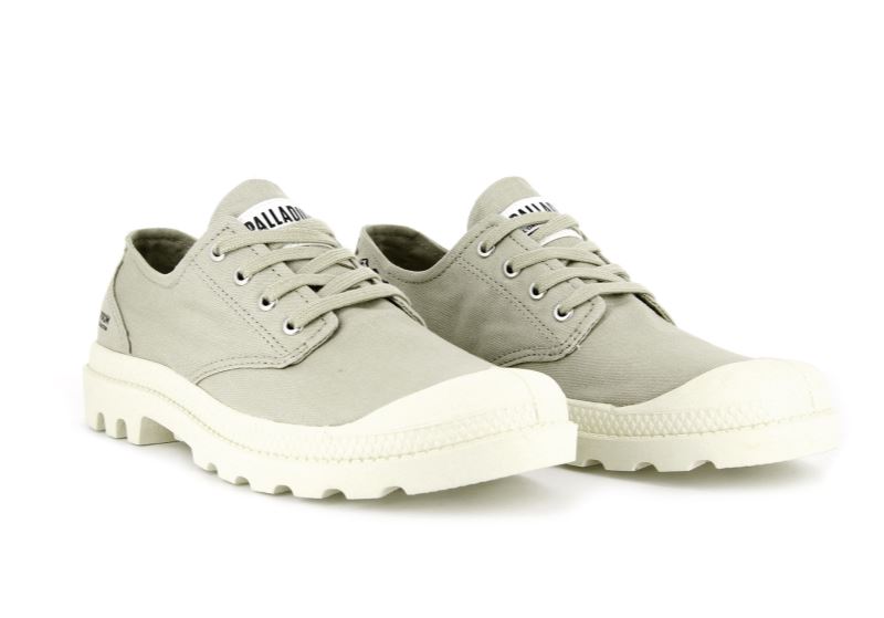 Palladium Pampa Oxford Organic Ii Cipele Sa Platformom Muške Svijetlo Zelene | ZAZltWU3