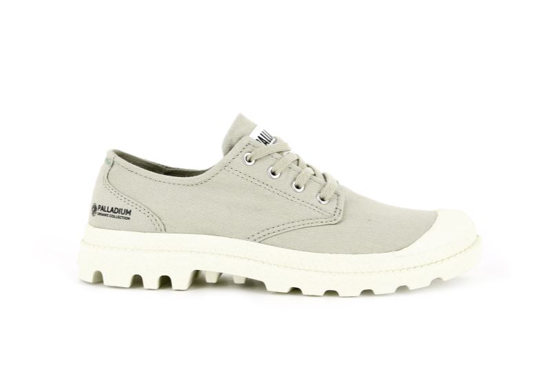 Palladium Pampa Oxford Organic Ii Cipele Sa Platformom Muške Svijetlo Zelene | ZAZltWU3