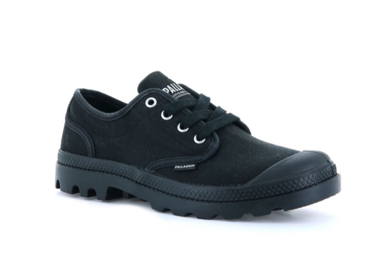 Palladium Pampa Oxford Oxfordice Muške Crne | Y64qjhv7