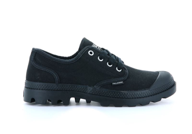 Palladium Pampa Oxford Oxfordice Muške Crne | Y64qjhv7