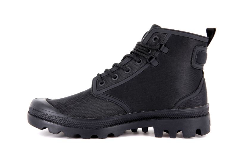 Palladium Pampa Rains Čizme Muške Crne Crne | uCqraaUX