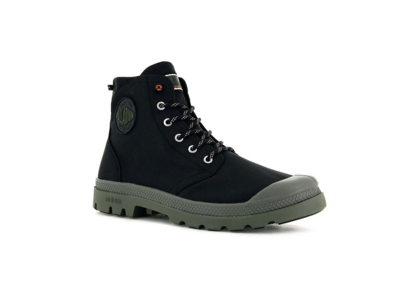 Palladium Pampa Recycle Lite+ Wp+z Čizme Muške Crne | SJASdcWh