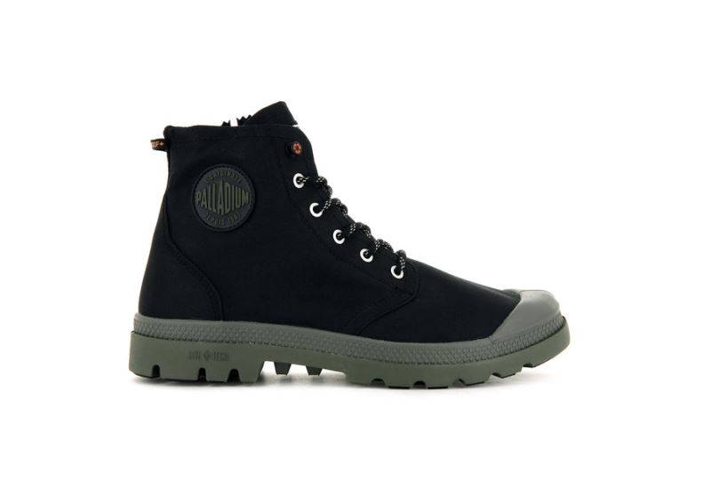 Palladium Pampa Recycle Lite+ Wp+z Čizme Muške Crne | SJASdcWh