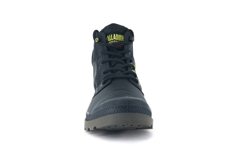 Palladium Pampa Recycle Waterproof+ 2 Vodootporne Čizme Muške Crne | EyoA6rUK