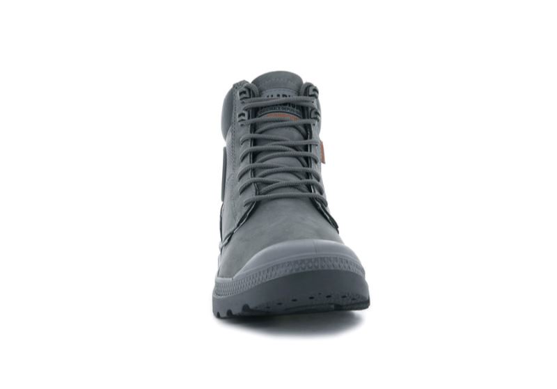 Palladium Pampa Shield Wp+ Lux Čizme Ženske Tamno Sive | FesODJrm