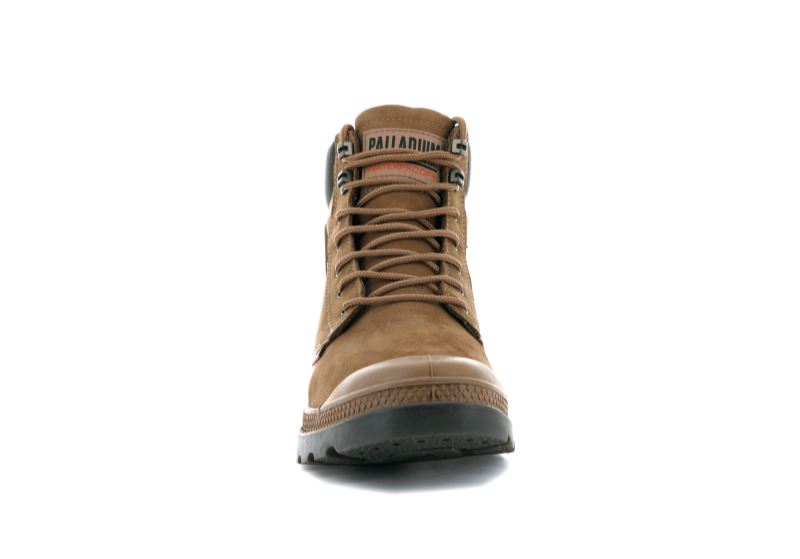 Palladium Pampa Shield Wp+ Lux Čizme Ženske Smeđe | frdEmmqq