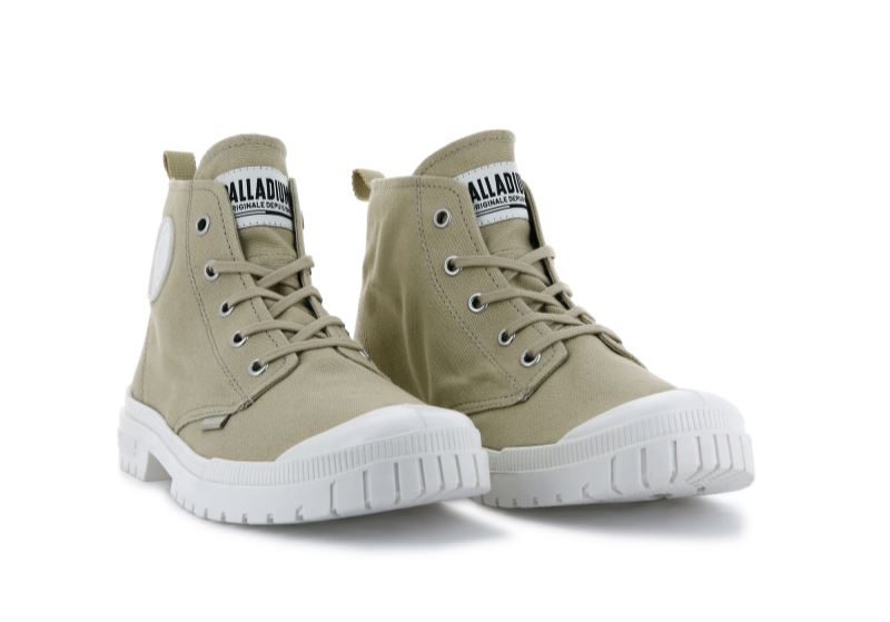 Palladium Pampa Sp20 Hi Canvas Čizme Muške Smeđe | 75mLPZtX