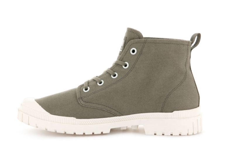 Palladium Pampa Sp20 Hi Canvas Čizme Muške Maslinasto Zelene | vVBGRwjE