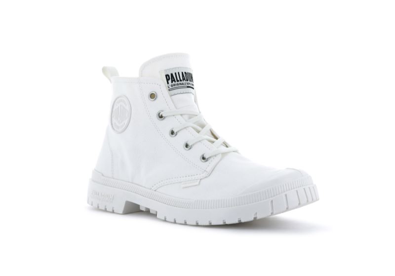 Palladium Pampa Sp20 Hi Canvas Čizme Ženske Bijele | O8eyRzy8