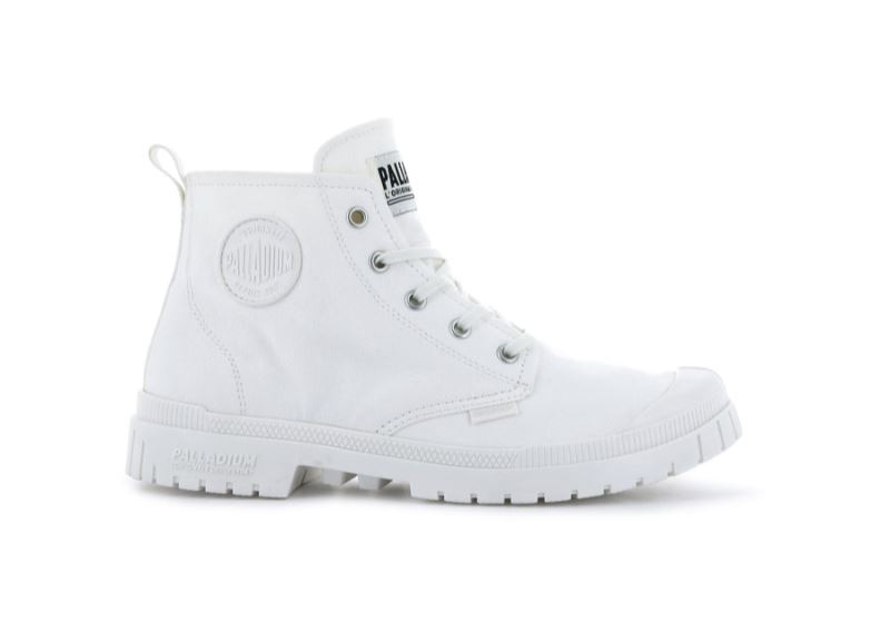 Palladium Pampa Sp20 Hi Canvas Čizme Ženske Bijele | O8eyRzy8