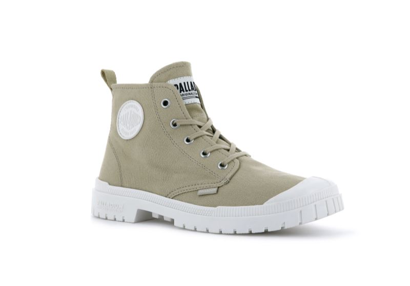 Palladium Pampa Sp20 Hi Canvas Čizme Ženske Smeđe | Ujs2HFj4