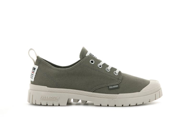 Palladium Pampa Sp20 Low Canvas Oxfordice Ženske Zelene | alFygrgl