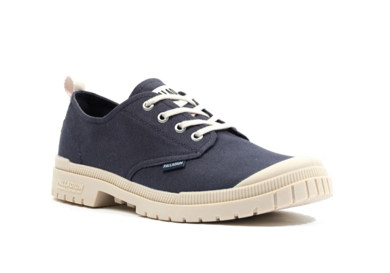 Palladium Pampa Sp20 Low Canvas Oxfordice Muške Indigo | pj7Ygvxj