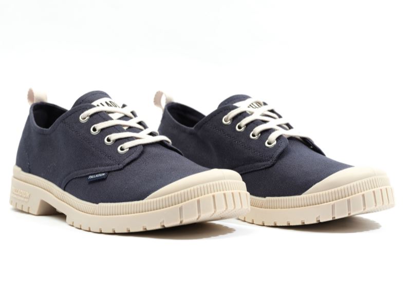 Palladium Pampa Sp20 Low Canvas Oxfordice Muške Indigo | pj7Ygvxj