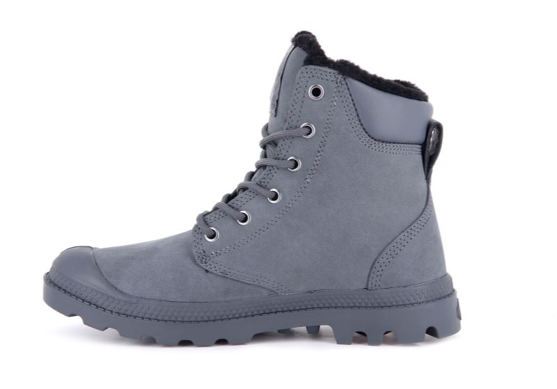 Palladium Pampa Sport Cuff Wps Zimske Čizme Muške Tamno Sive | 0oq4qEgg