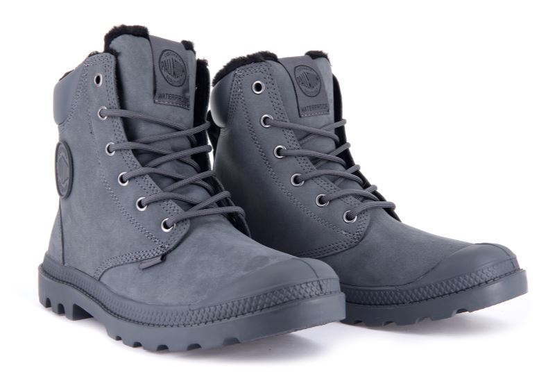 Palladium Pampa Sport Cuff Wps Zimske Čizme Muške Tamno Sive | 0oq4qEgg