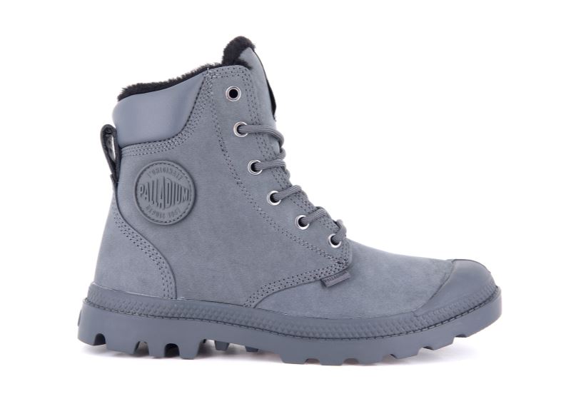 Palladium Pampa Sport Cuff Wps Zimske Čizme Muške Tamno Sive | 0oq4qEgg