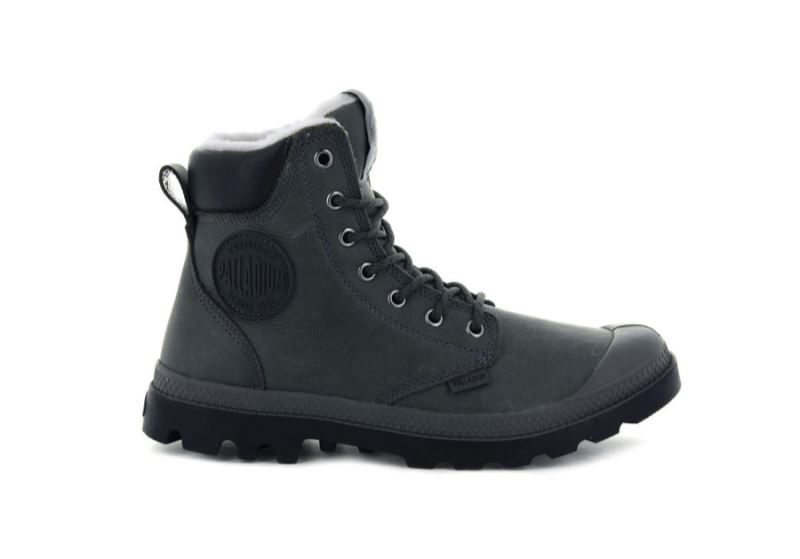 Palladium Pampa Sport Cuff Wps Zimske Čizme Muške Tamno Sive | TQGPRkHV