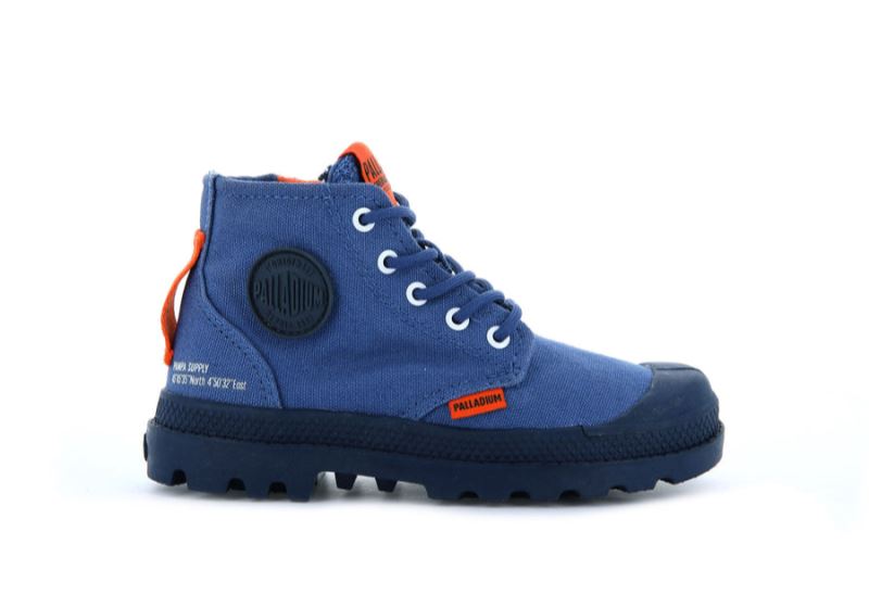 Palladium Pampa Supply Čizme Dječje Tamnoplave | Yp0CX3wo