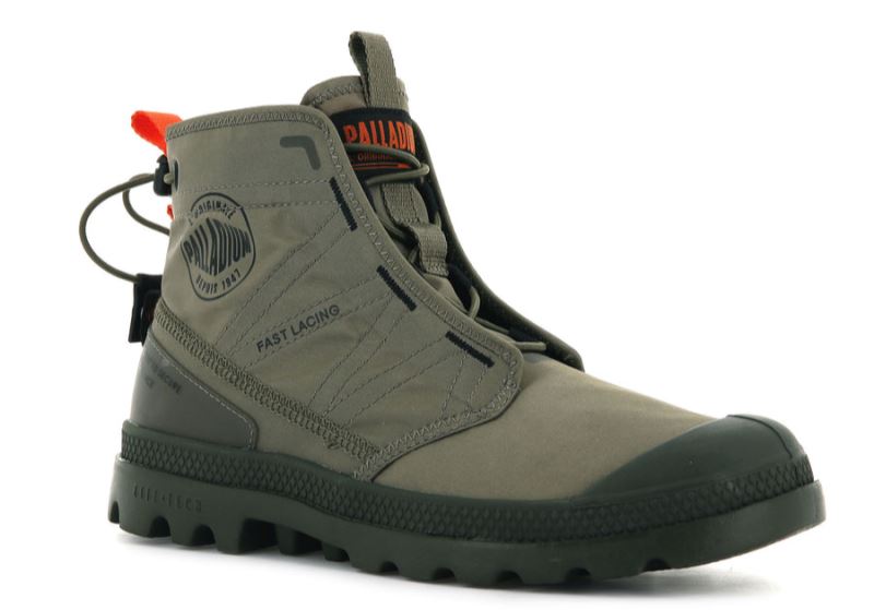 Palladium Pampa Travel Lite Planinarske Cipele Ženske Zelene | 160hDMER