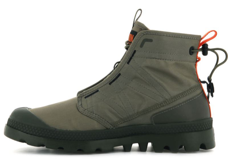 Palladium Pampa Travel Lite Planinarske Cipele Ženske Zelene | 160hDMER