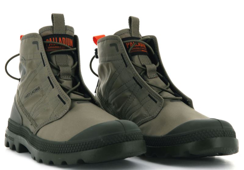 Palladium Pampa Travel Lite Planinarske Cipele Ženske Zelene | 160hDMER