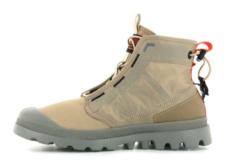 Palladium Pampa Travel Lite Planinarske Cipele Dječje Smeđe | FFjMjoD8