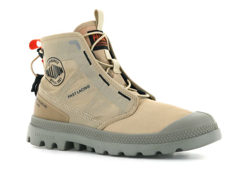 Palladium Pampa Travel Lite Planinarske Cipele Muške Smeđe | OSUy697o