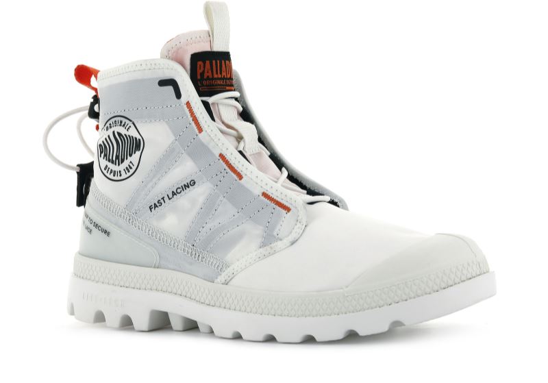 Palladium Pampa Travel Lite Planinarske Cipele Muške Bijele | egp7OG6S