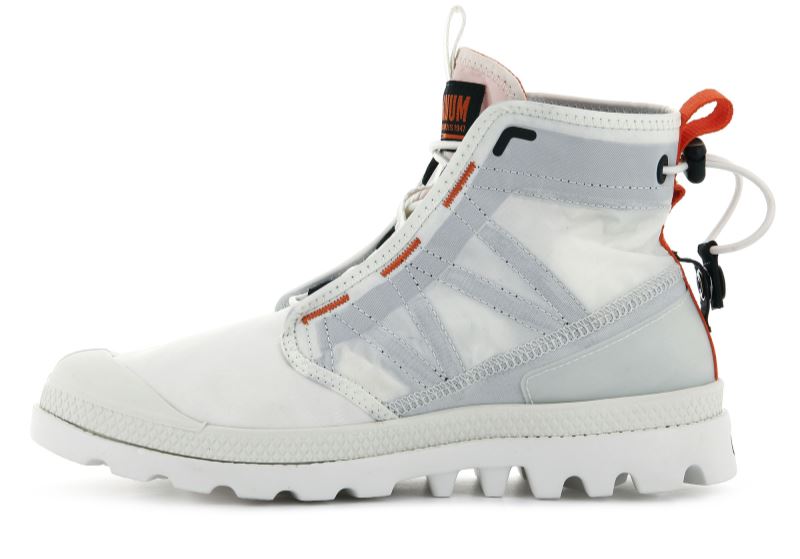 Palladium Pampa Travel Lite Planinarske Cipele Muške Bijele | egp7OG6S