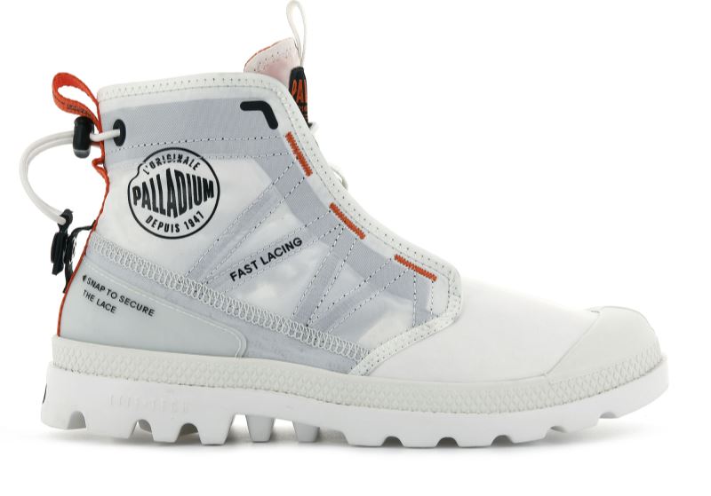 Palladium Pampa Travel Lite Planinarske Cipele Muške Bijele | egp7OG6S